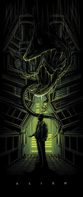 #ad #ad Alien Variant by Dan Mumford 12 60 15quot; x 36quot; Screen Print Movie Art Poster $225.00