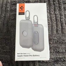 NEW Spigen Apple Vision Pro Battery Case with Clip and Carabiner Shockproof and