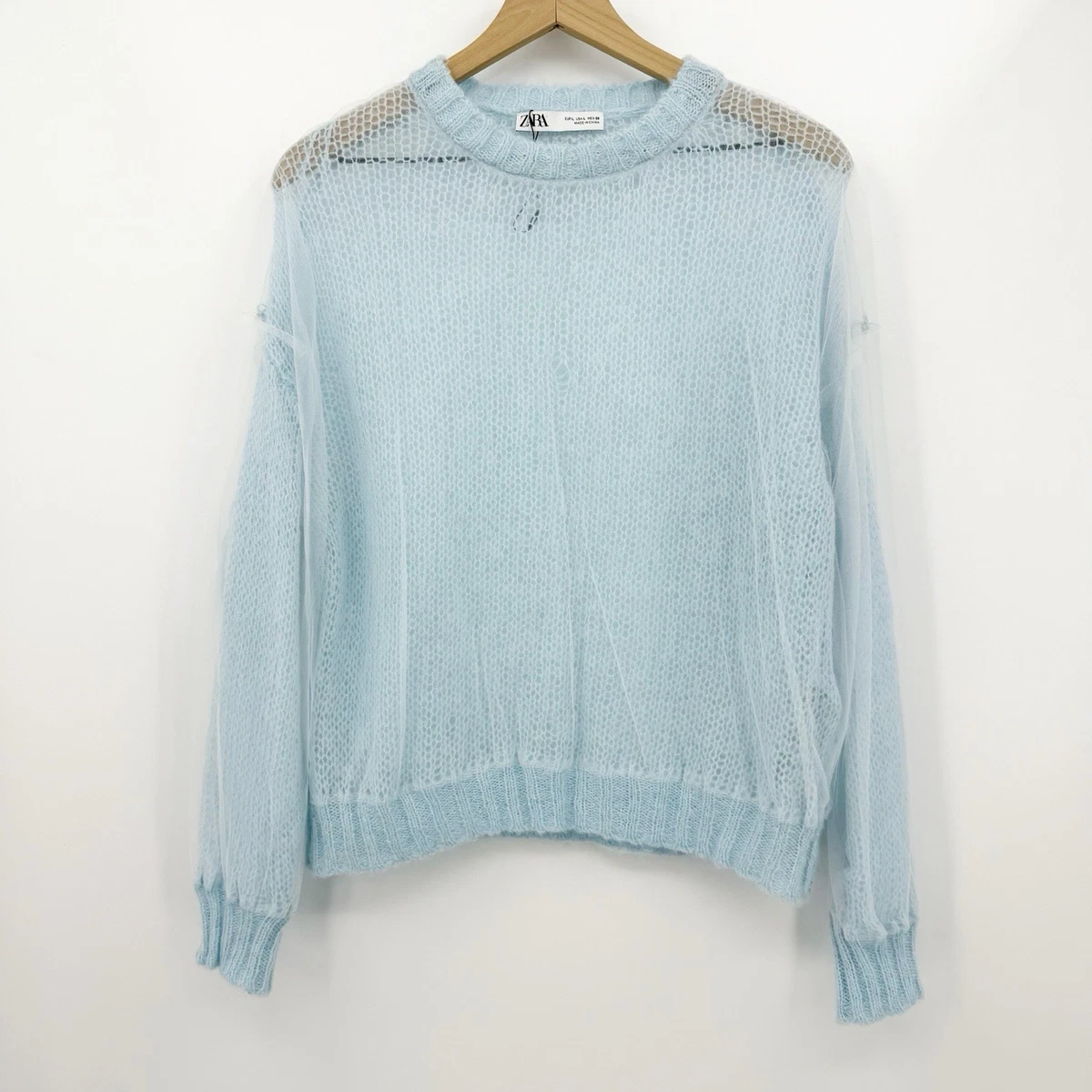 Zara Acrylic Blue Sweaters for Women for sale | eBay