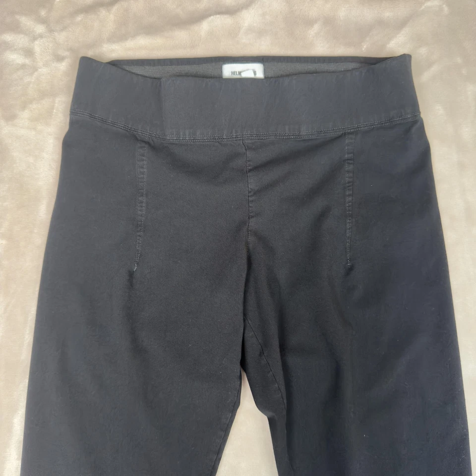 Helmut Lang Pants Womens Medium Black Leggings Pull On Made in USA SW-PTO314 - Image 4 of 4