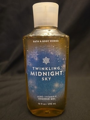 Bath and Body Works TWINKLING MIDNIGHT SKY Shower Gel Body Wash 10 fl oz. NEW