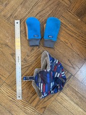 Patagonia Baby Reversible Winter Hat  Mittens USED