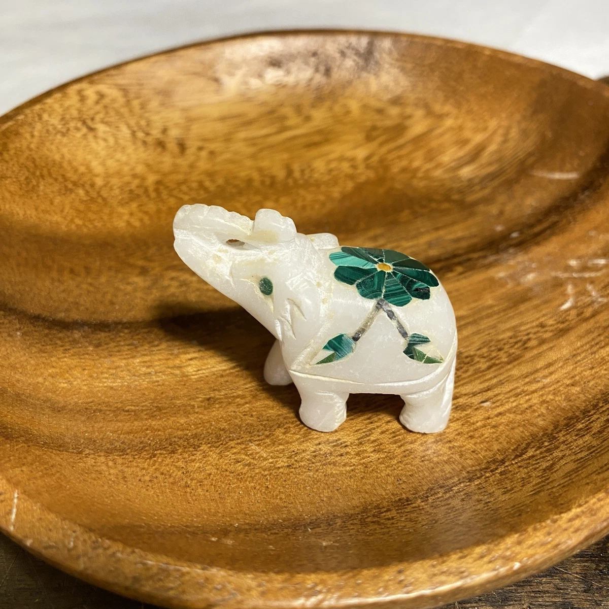 大理石大象在收藏大象雕像| eBay