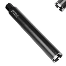 DECKRKAT Diamond Core Drill Bit 2-1/2"x17-3/4" Drilling Concrete Asphalt Bricks
