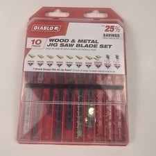Diablo  Jig Saw Blade Set for Wood & Metal 10-Piece DJT10S