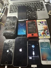iPhone Apple 12, 13,7,8 and SE bundled together NOT WORKING FOR PARTS OR REPAIR