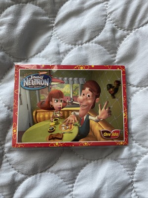 2002 Breakfast At The Neutron s Jimmy Neutron Boy Genius Trading Card Oreida