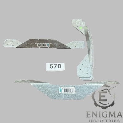 8 Pack Simpson Strong-Tie H2AZ Z Max Coated Hurricane Tie Steel #570