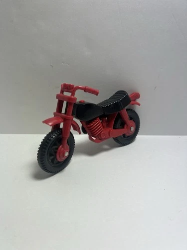 Vintage 1980’s Tonka Red Dirt Bike Motorcycle Toy Hong Kong 80s Vintage Tonka