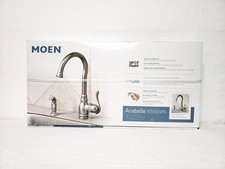Moen 87650SRS Anabelle Spot Resist High Arc Kitchen Faucet Stainless Finish NEW