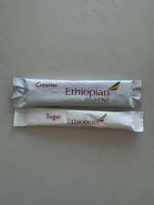 Ethiopia Airlines Sugar And Creamer Packet Se...