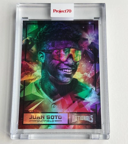 Topps Project 70 Juan Soto #794 Rainbow Foil 45/70 Mikael B
