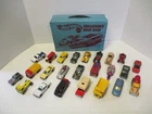 Vintage 1975 Hot Wheels 24 Car Case Filled with Mixed Diecast - Played With Lot