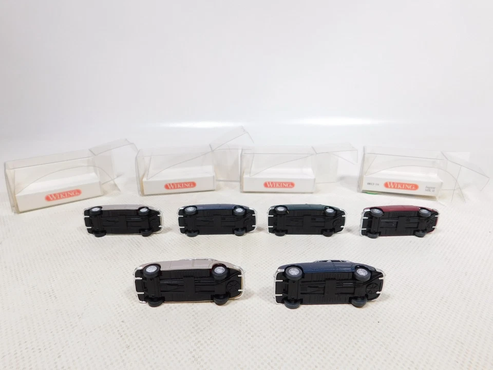 Wiking 1:87 H0 6x Voiture Jaguar Mk II 0813 04 813 01 25 etc Mint + 4x Box # - Photo 3/4