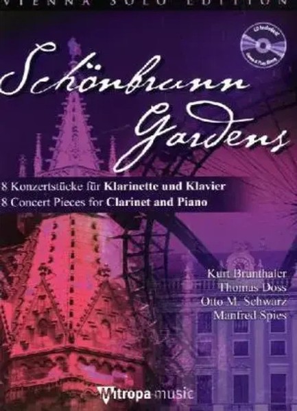 SchöNbrunn Gardens, FüR Klarinette Und Klavier, Mit Audio-Cd | Schwarz (U. A.)-image