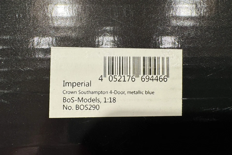 1962 Imperial Crown Саутгемптон (б/у) 1:18 BoS - лучший из шоу CXHB BOS290 - Изображение 4 из 4