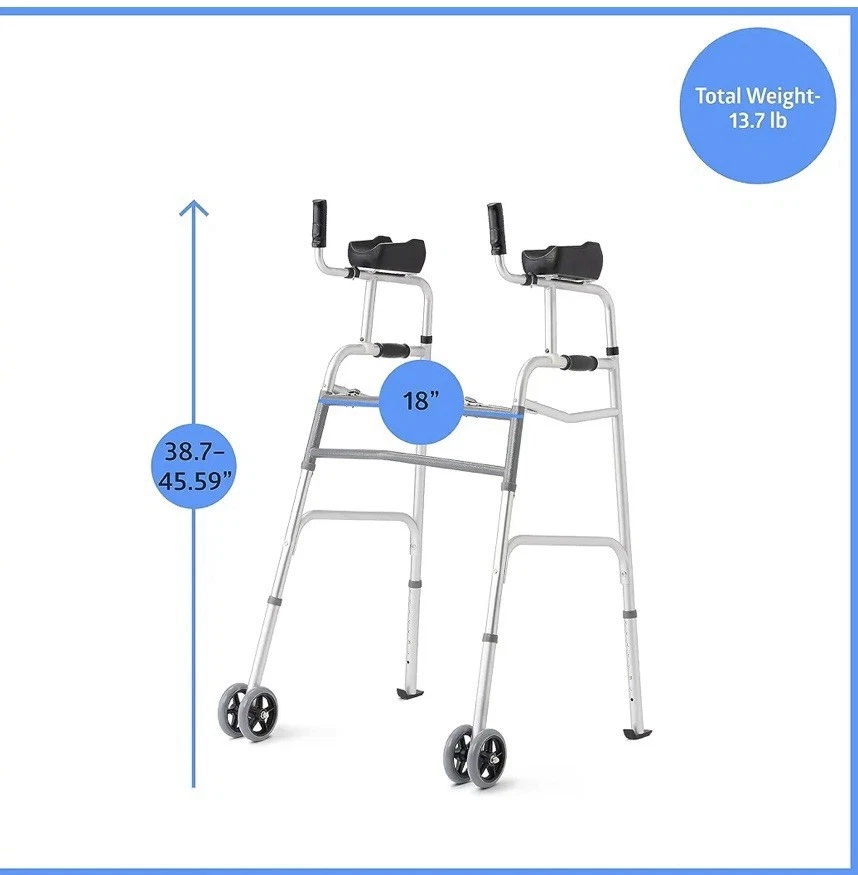 Andador con ruedas para adultos Foto 4 de 4