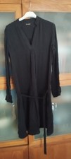 Abito in seta nero Massimo Dutti