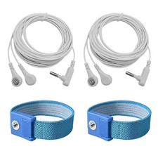 2 PCS Grounding Cords Replacement Cable Accessories for Grounding Sheets Mat