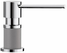 Blanco Lato Kitchen Soap Dispenser Chrome/Metallic Grey 402305 Gray