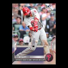 Nick Castellanos - 2022 MLB Topps Now Card 1054 - Print Run: 447