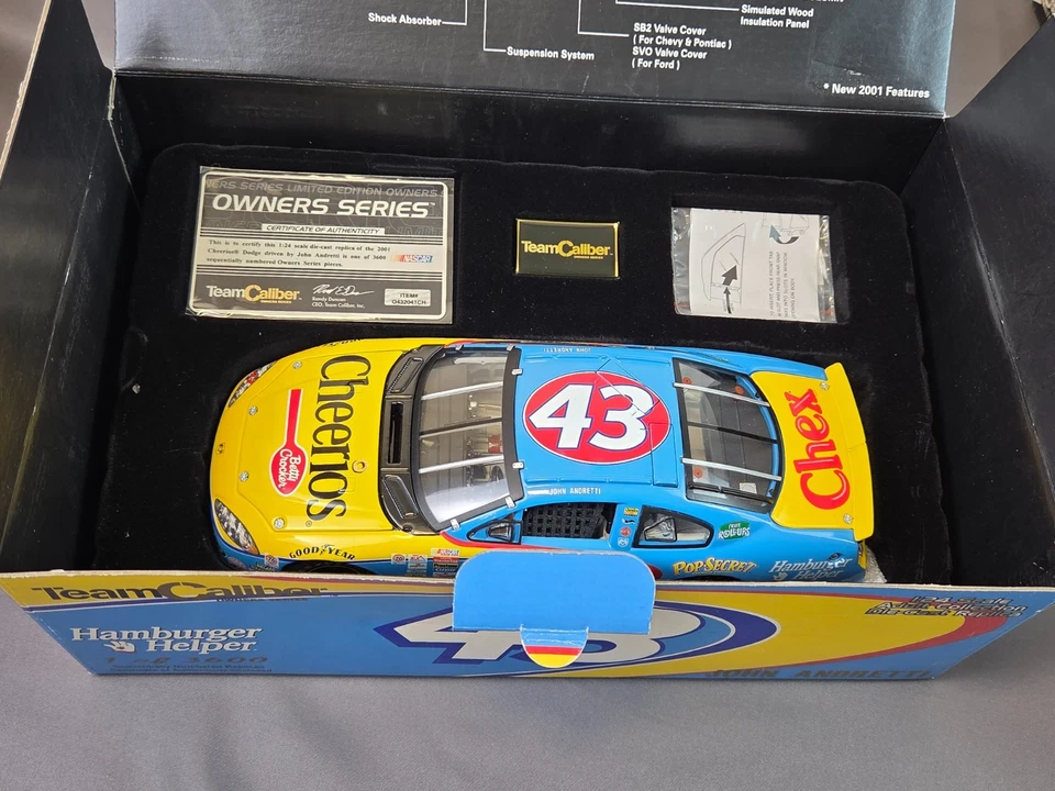 Lot of 6 Team Caliber 1:24 2000/01 GORDON/WALTRIP/LABONTE TAURUS MONTE CARLO + - Image 2 of 4