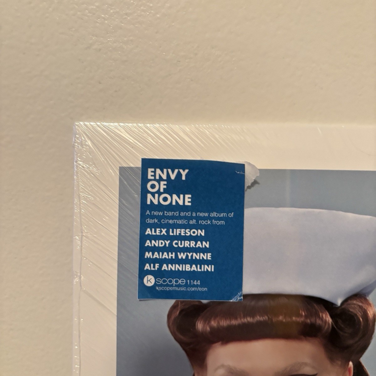 Envy Of None New Sealed Vinyl & Signed Postcard Alex Lifeson of