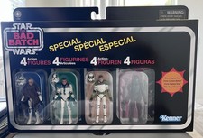 Hasbro Star Wars The Bad Batch Vintage Collection Action Figure Pack of 4