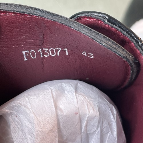 Zapatos de vestir Oxford formales con cordones y punta de ala de dos tonos sin marca para hombre talla 43/US 9 - Imagen 10 de 14