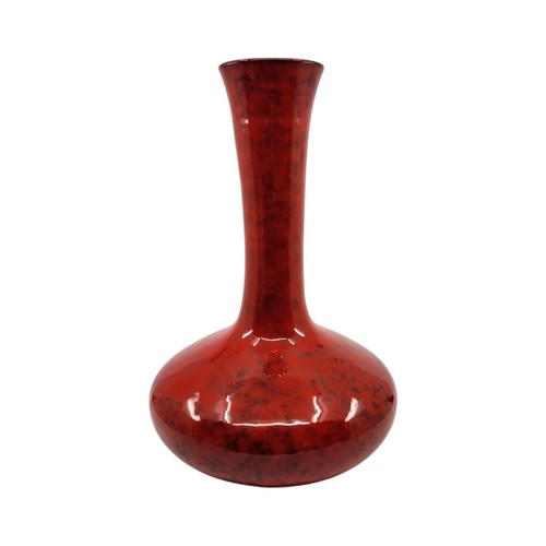 Vtg Tall Neck MCM Rosenthal Netter Italy Red Vase Mid-Century Modern 1960s - Picture 3 of 6
