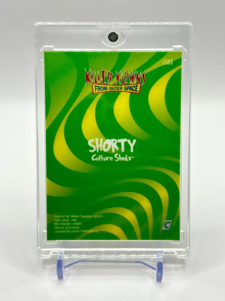 Cardsmiths Killer Klowns From Outer Space #CS03 SHORTY Culture Shokz - Image 2 of 4