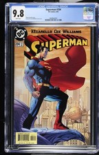Superman 204 CGC 9.8 Jim Lee Cover