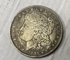 1891 Morgan Silver Dollar - Free Shipping