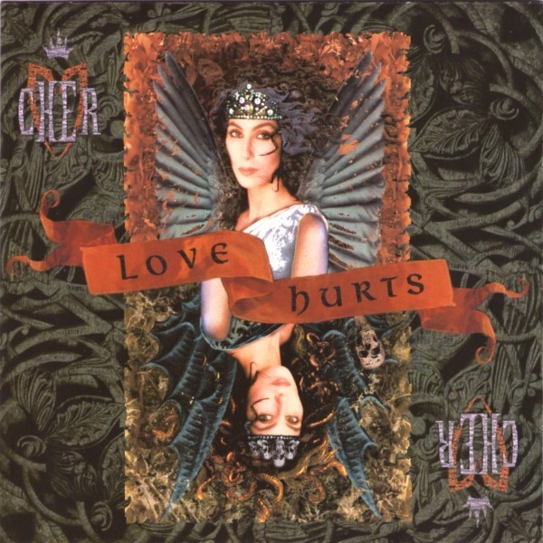 Cher Love Hurts cd original fold out sleeve artwork songs pic 2 sent 11st class