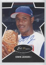 2003 Just Minors Just Stars Black Auto 1/25 Edwin Jackson #30 Auto 0q3