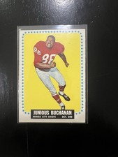 Topps 1964 Rookie Buck Buchanan Kansas City Chiefs Football Card #92 Junious. rookie card picture