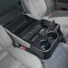 Fits For 2003-12 Dodge Ram 1500 2500 3500 Center Console Cup Holder Matte Black