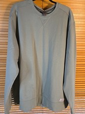 Eddie Bauer Mens XXL Pullover Long Sleeve Crew Neck Sweatshirt Light Green Nwot