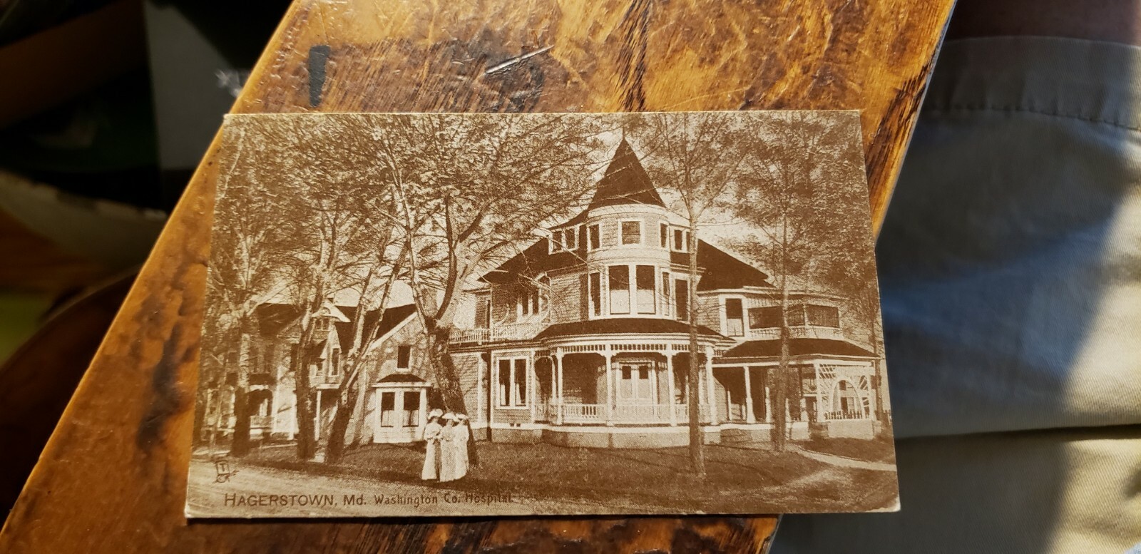Early Washington County Hospital, Hagerstown, MD Postcard Unposted