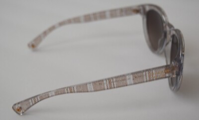 COACH Aria Garnet Ticking Stripe Sunglasses Style HC8063 Coach L059 Aria Dark Brown Ticking Stripe HC8063 5128/13 53  main image 3