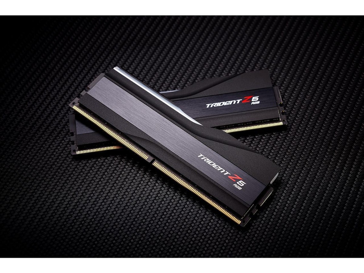 メモリー G.SKILL RGB DDR5-6800 32GB(2x16GB) Desktop Memory (U-DIMM/CU-DIMM) - Trident Z5 RGB (DDR5/Intel