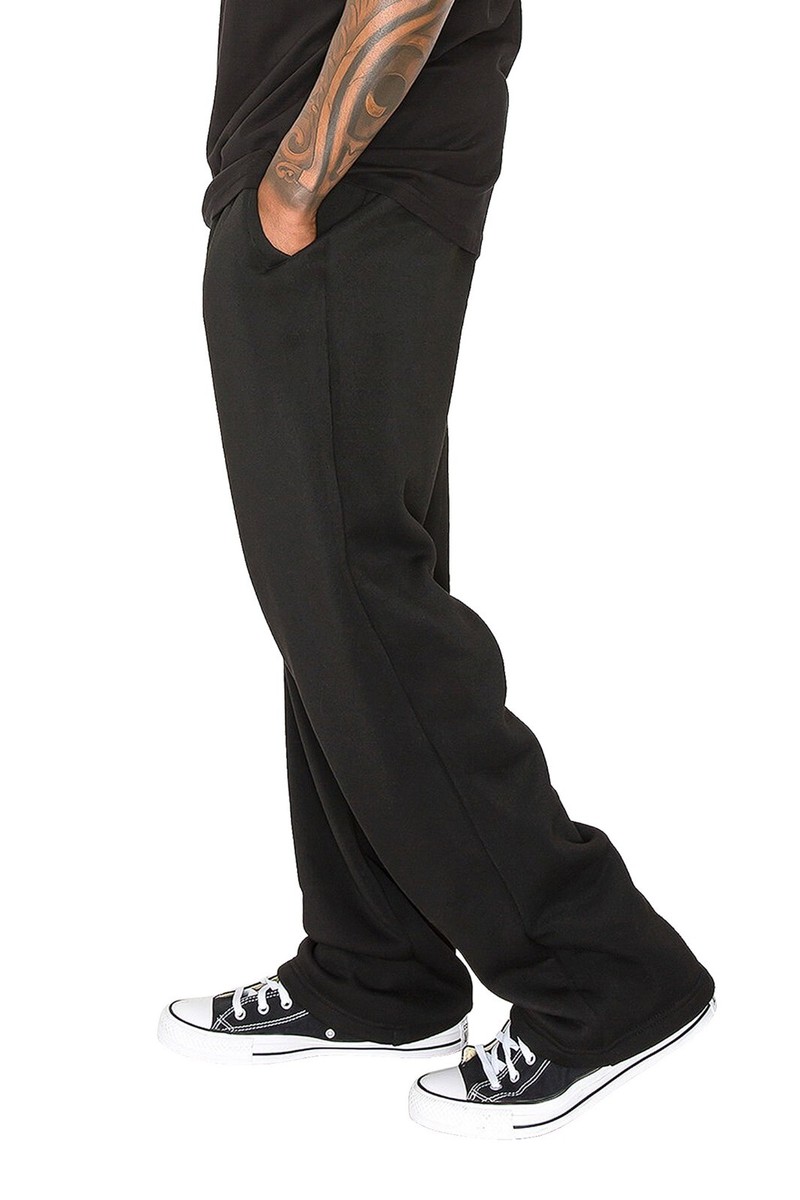 Victorious Men's Casual Essential Baggy Fit Fleece Sweat