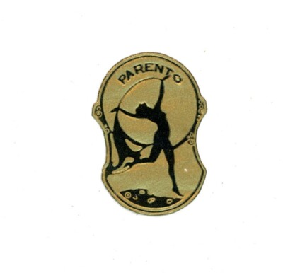 1920's-30's Art Deco Parento Perfume Label F103E