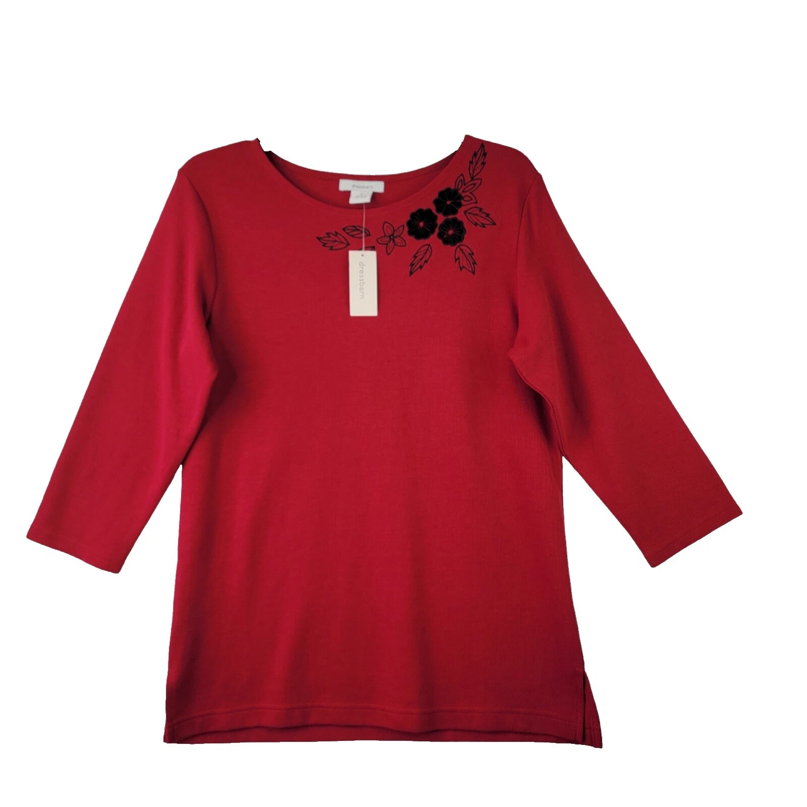 Dressbarn floral Blusa Prendas para el torso para De mujer