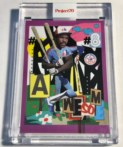 2021 Topps Project 70 Pose ANDRE DAWSON Montreal Expos 2021 Pop Art Card 498