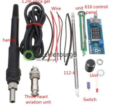 Soldering Iron Station Digital Temperature Controller Kits for HAKKO T12 Handle