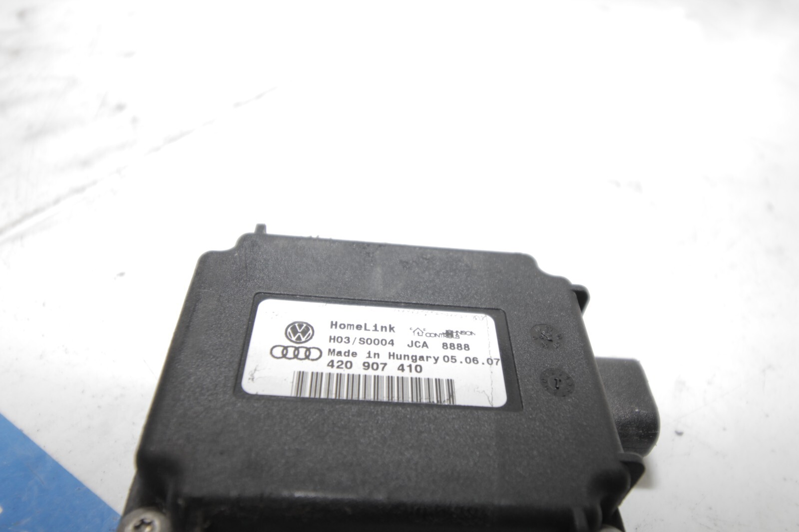 08-13 AUDI R8 4.2L V8 OEM GARAGE DOOR OPENER CONTROL UNIT 420907410 FACTORY 09