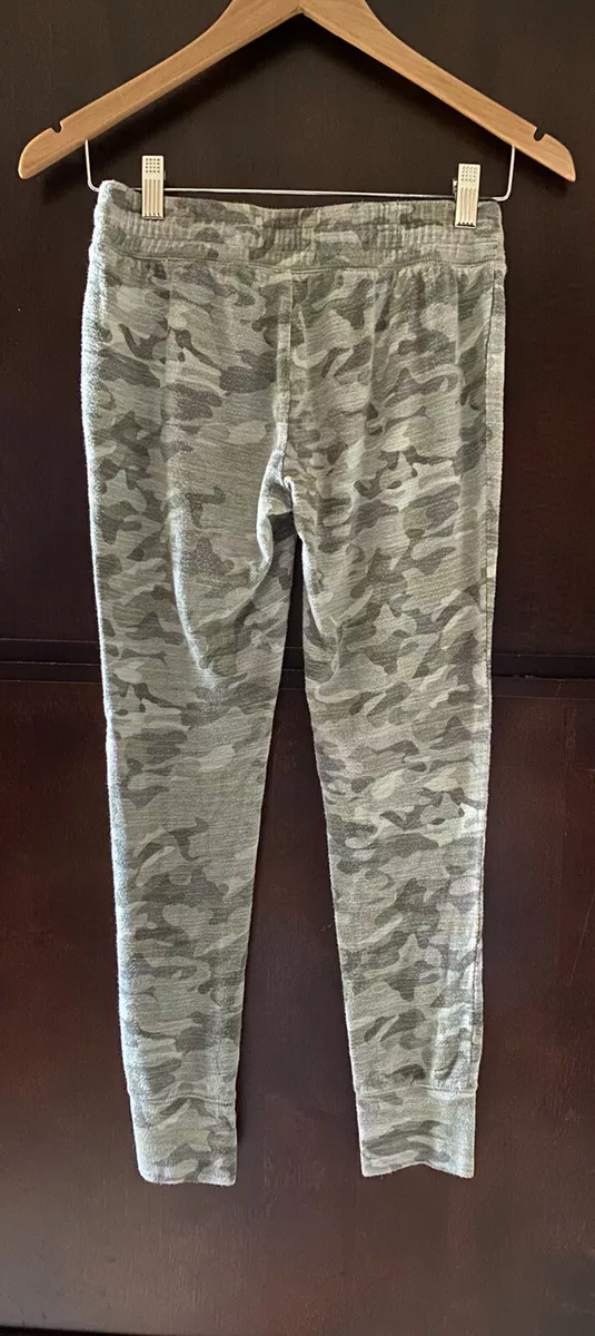 Old Navy Green Camouflage Girls Pants Joggers Size Large 10-12