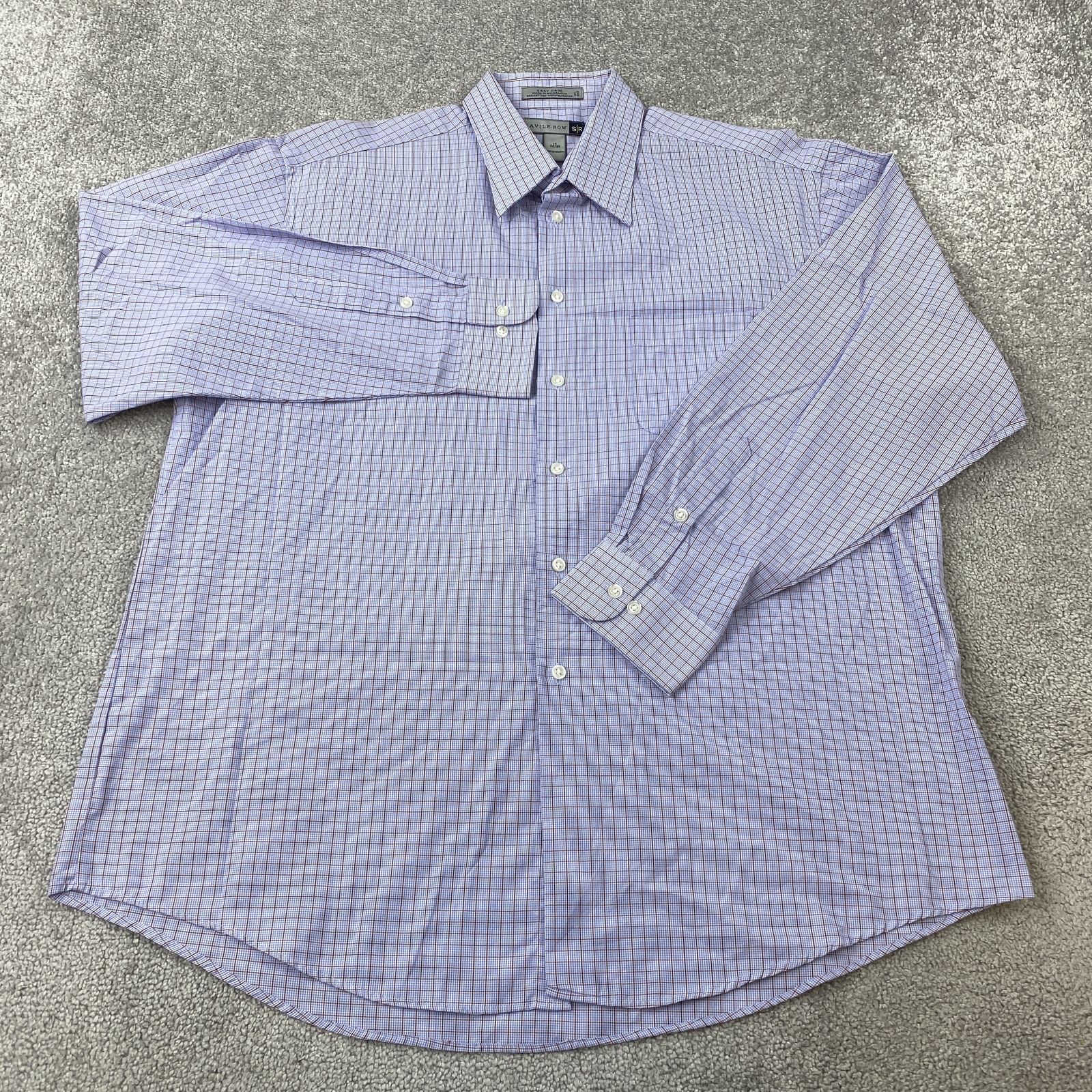 Camicia Savile Fila con bottoni uomo 17 34 35 blu rosso a quadri casual