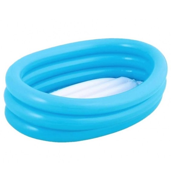 Piscina hinchable, 91X66X25cm Azul